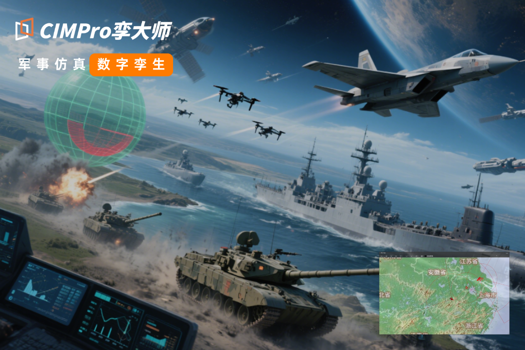 卫星发射模拟三维可视化数字孪生平台