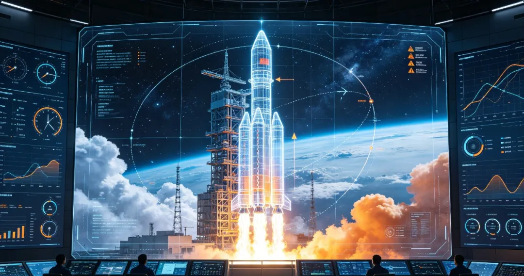卫星互联网24组卫星发射成功,企业为什么也该有个"数字替身"?