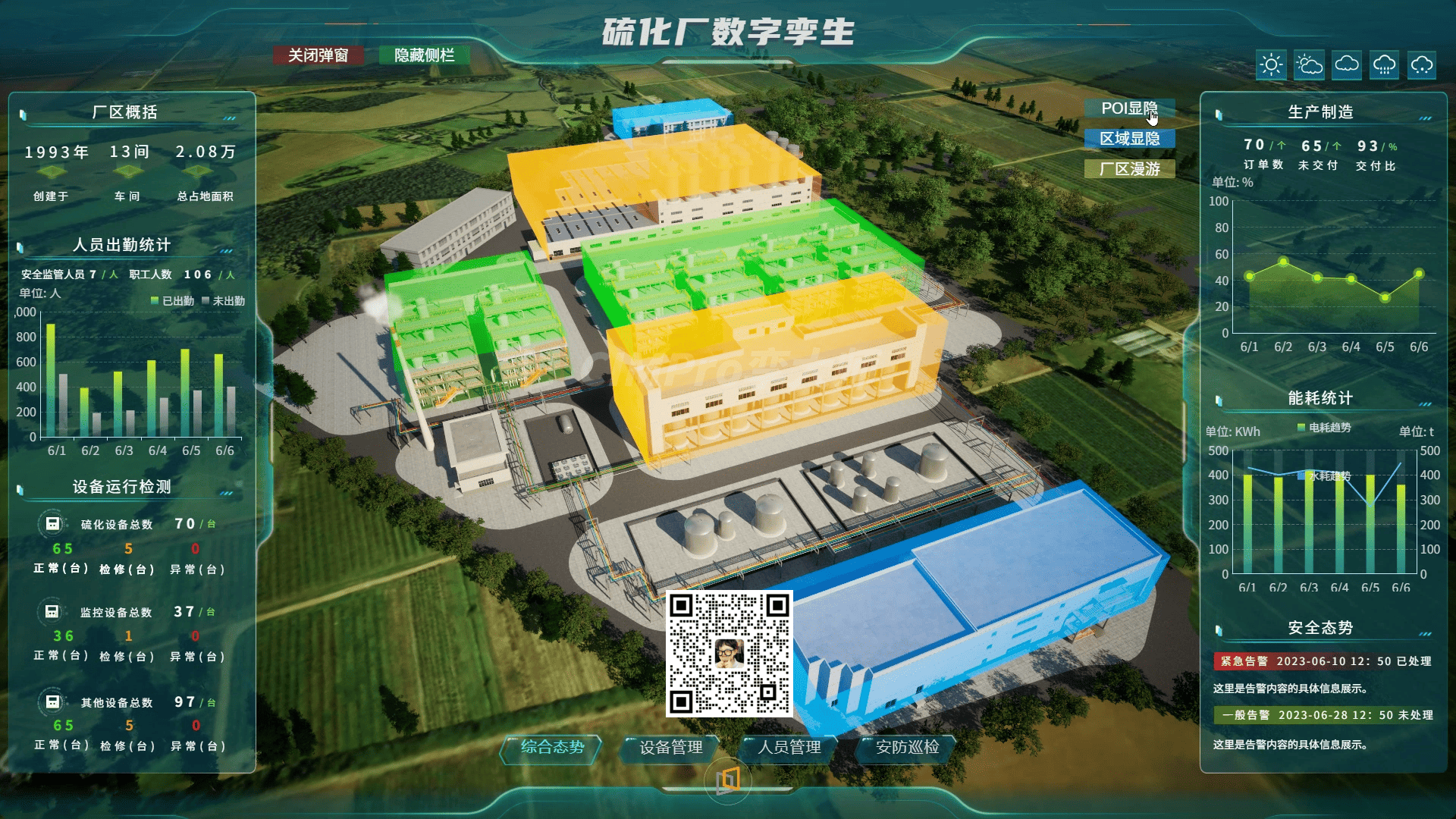 2026年十五五能源电力硫化厂数字孪生：让危险化学品"看得见、管得住"