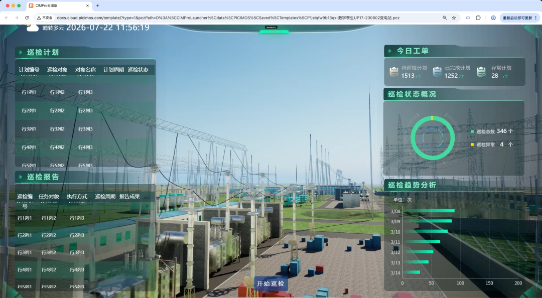 电厂三维大屏建完就吃灰?华润电力这单标,点破了死穴【送云渲染器】